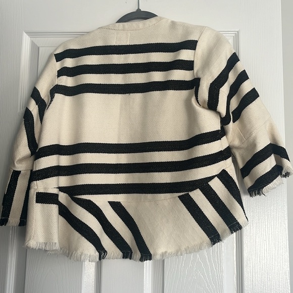 DRA Los Angeles Jacket in black and cream stripes - Picture 5 of 5